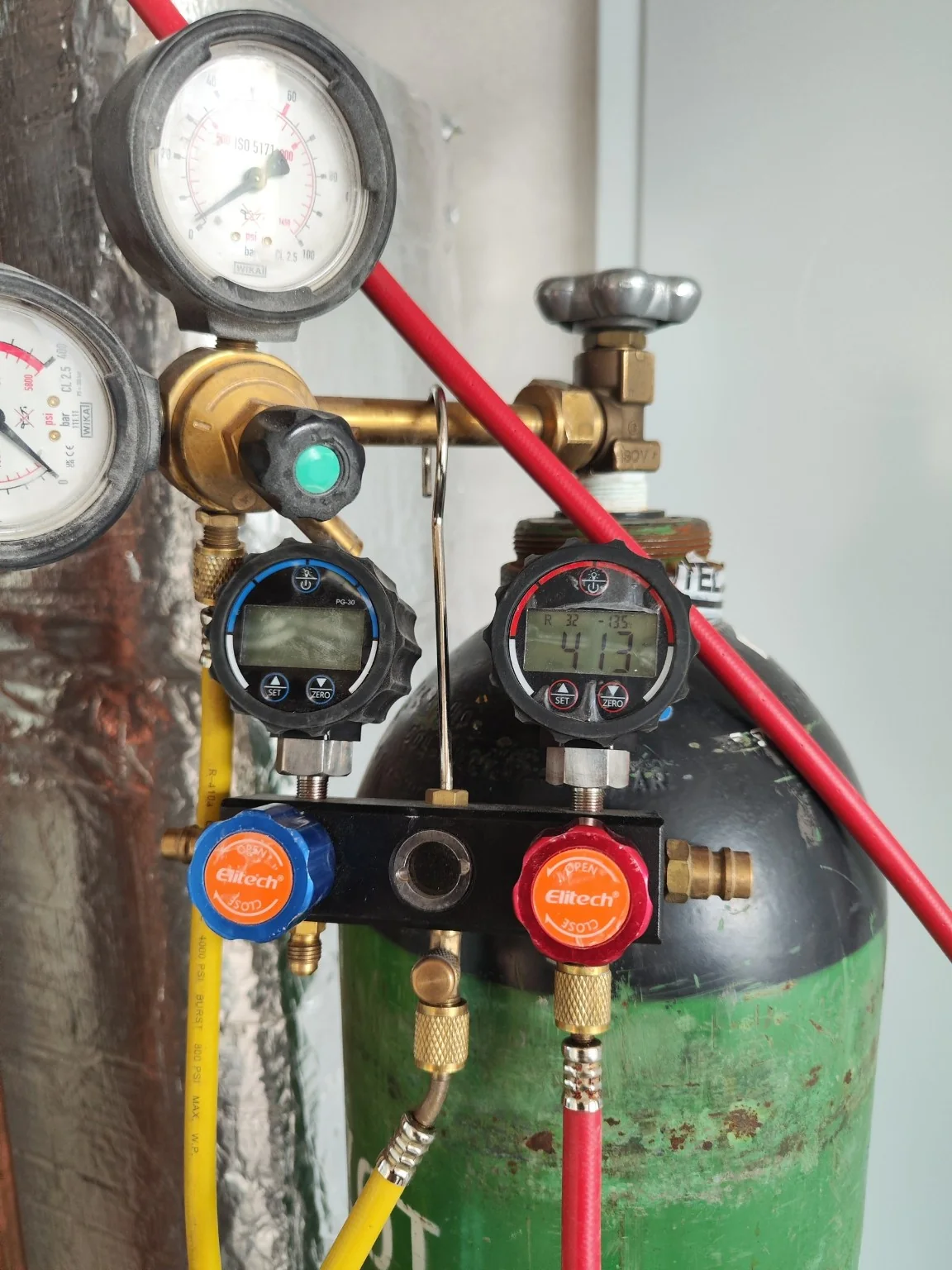 Pressure testing